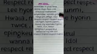 XIN  MY IDOL Lyrics REQUESTED kpop lyrics shorts shortsfeed youtubeshorts [upl. by Arikal572]