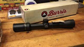 Burris 39 x 40 Droptine rifle scope [upl. by Maya]