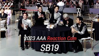 AAA2023 SB19 2023 Asia Artist Awards Reaction Cam [upl. by Atwater]