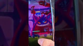 Pokemon Go Gigantamax Week 2 Gengar shorts [upl. by Suiradal]