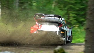 WRC Secto Rally Finland 2023  Shakedown Action [upl. by Zullo490]