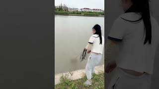 The Most Satisfying Big Catch fishing in RiverNet fishing Catch of fish Boat 1 [upl. by Nesmat181]