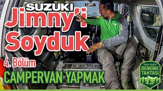 Jimnyyi Soyduk  Campervan Yapımı 4 Bölüm  Fethiye KAM Caravan [upl. by Irrep220]