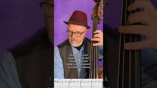 Jazz Bass Lines With Tabs Someday My Prince Will Come Walking Bass Line [upl. by Divad]