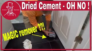 Cement Grout Haze Remover [upl. by Ahsiniuq475]