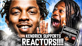 KENDRICK LAMAR SUPPORTS REACTORS Kendrick Removes All Copyright Claims To His Music [upl. by Westley]