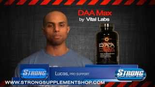 DAA MAX Test Booster Strong Supplement Shop Pro Series amp Review [upl. by Woermer]