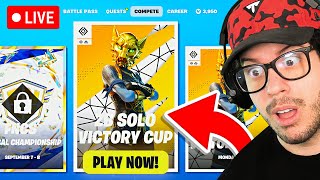 Fortnite SOLO CASH CUP and HACKER HUNTER Season 4 [upl. by Birkle802]