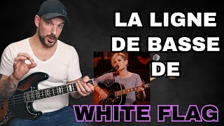 La ligne de basse de WHITE FLAG  Jules Brosset  Bassiste Magazine 106 [upl. by Ylloh]