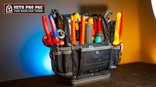 The Perfect Electricians Tool Bag  The Veto Pro Pac TPLC [upl. by Quin]