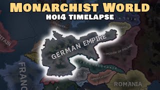 What if Monarchism Returned To Europe  HOI4 Timelapse [upl. by Landry]