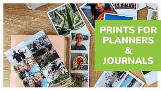 Mini Photo Prints for Planners and Journals [upl. by Camila673]