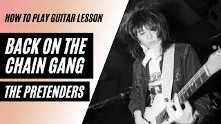 Back on the Chain Gang  The Pretenders cover coversong music indiemusic thepretenders guitar [upl. by Aihsemak]