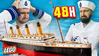 On a construit le TITANIC LEGO en 48H le plus DIFFICILE du MONDEplus jamais [upl. by Aleik432]