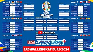 CATAT Jadwal Lengkap Piala Eropa 2024 Live RCTI  Fase Grup UEFA EURO 2024 [upl. by Notanhoj]