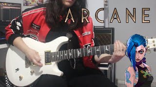 Renegade We Never Run  Arcane  Guitar Cover  Sevika vs Smeech [upl. by Anilrats]