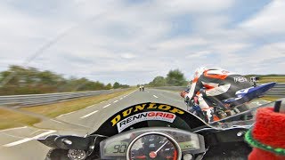 Yamaha R6  Chimay Highspeed Road Race  RAW Onboard [upl. by Felske]