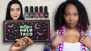 Testing SAFIYA NYGAARD x HOLO TACO Halloween Collection [upl. by Clabo]