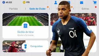 PES 2019 MOBILE  ESSE AQUI É O NOVO JOGO [upl. by Kurman]