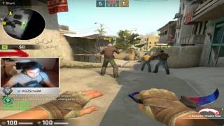 ScreaM play FPL in DUST 2  NICE DUDEEEE [upl. by Notsgnal]