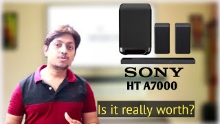 SONY HT A7000 full review  All Pros amp Cons explained 🔥🔥 [upl. by Laforge]