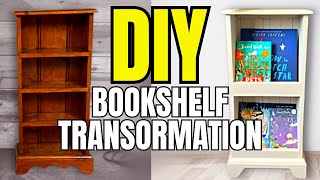 I Upcycled an Old CD Rack into a Kids Bookcase [upl. by Nazus]