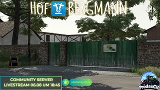 Comm Server Hof Bergmann  Stream 0608 1845  gportal  Moza Lenkrad [upl. by Adanama]