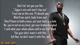 JayZ  Takeover Lyrics [upl. by Yffat]