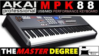 AKAI MPK88 USBMIDI Performance Keyboard Why and How I Use It [upl. by Georas139]