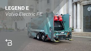 Urban Waste Collection with Volvo Electric Vehicle and Legend E System [upl. by Komsa89]