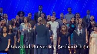 Oakwood University Aeolians Choir sda gospelmusic gospelchoir gospelsongs christiansongs [upl. by Althee346]