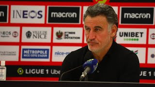 🔴 Replay  La conf de Christophe Galtier après Nice  Clermont 01 [upl. by Adnohr]