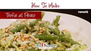 Authentic Trofie al Pesto Recipe Taste Liguria at Home [upl. by Euqinitram]