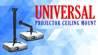 Projector ceiling mount for all types of projector  projector ceiling mount  TechCanvas [upl. by Kisor203]