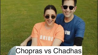 Parineeti Chopra and Raghav Chadha Before Wedding Chopras vs Chadhas [upl. by Isadora708]