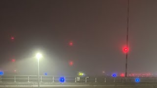 Extremer Nebel am Frankfurter Flughafen [upl. by Olifoet796]