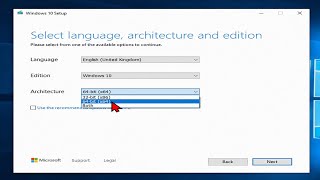 How To Upgrade Windows 10 32 Bit to 64 Bit [upl. by Francklyn758]