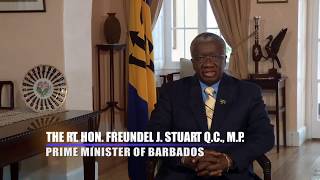 Prime Minister Freundel Stuarts Independence Message 2017 [upl. by Matejka555]