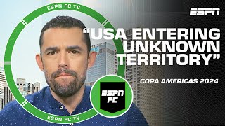 A TRICKY SITUATION 😬 United States hosting Copa Americas has Herculez Gomez on edge  ESPN FC [upl. by Naejamron318]