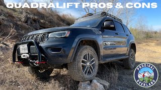 QuadraLift  Jeep Grand Cherokee Air Suspension Reliability  Real World Review [upl. by Deaner]