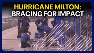 Florida residents brace for Hurricane Milton [upl. by Ardua]