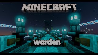 PROJETO WARDEN ESTA NO FIM minecraft bedrock  projeto warden 131 [upl. by Llemmart]