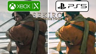 Sekiro PS5 vs Xbox Series X Graphics Comparison [upl. by Etteniotnna224]