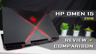 HP Omen 15 2018 Gaming Laptop Review amp Comparison  i78750H GTX 1060 144Hz detailed [upl. by Aralomo]