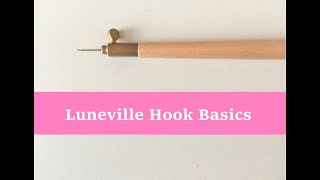 Intro to LunevilleTambour Beading Embroidery Hook [upl. by Eniroc]