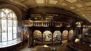 Take a 360° tour of the Bodleian Hogwarts’ library in the Harry Potter films [upl. by Beeson]