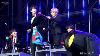 190105 GDA Day1 JIN amp V REACTION [upl. by Vitus]