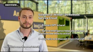 Salesforce Winter 24 Release Service Cloud [upl. by Palumbo624]