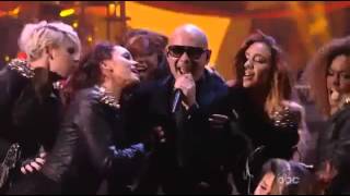 Pitbull  Dont Stop the Party amp Feel This Moment Live 2012 American Music Awards [upl. by Leshia474]