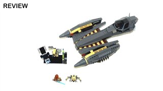 LEGO Star Wars General Grievous Starfighter Set 8095 Review [upl. by Ymaral305]